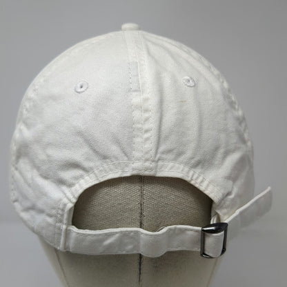 Pukka Baseball Cap White One Size Slideback Flamingos Coffee Bar Embroidered Hat