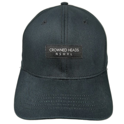 Head Start Crowned Heads NSHVL Nashville Snapback Hat Black One Size Green Brim