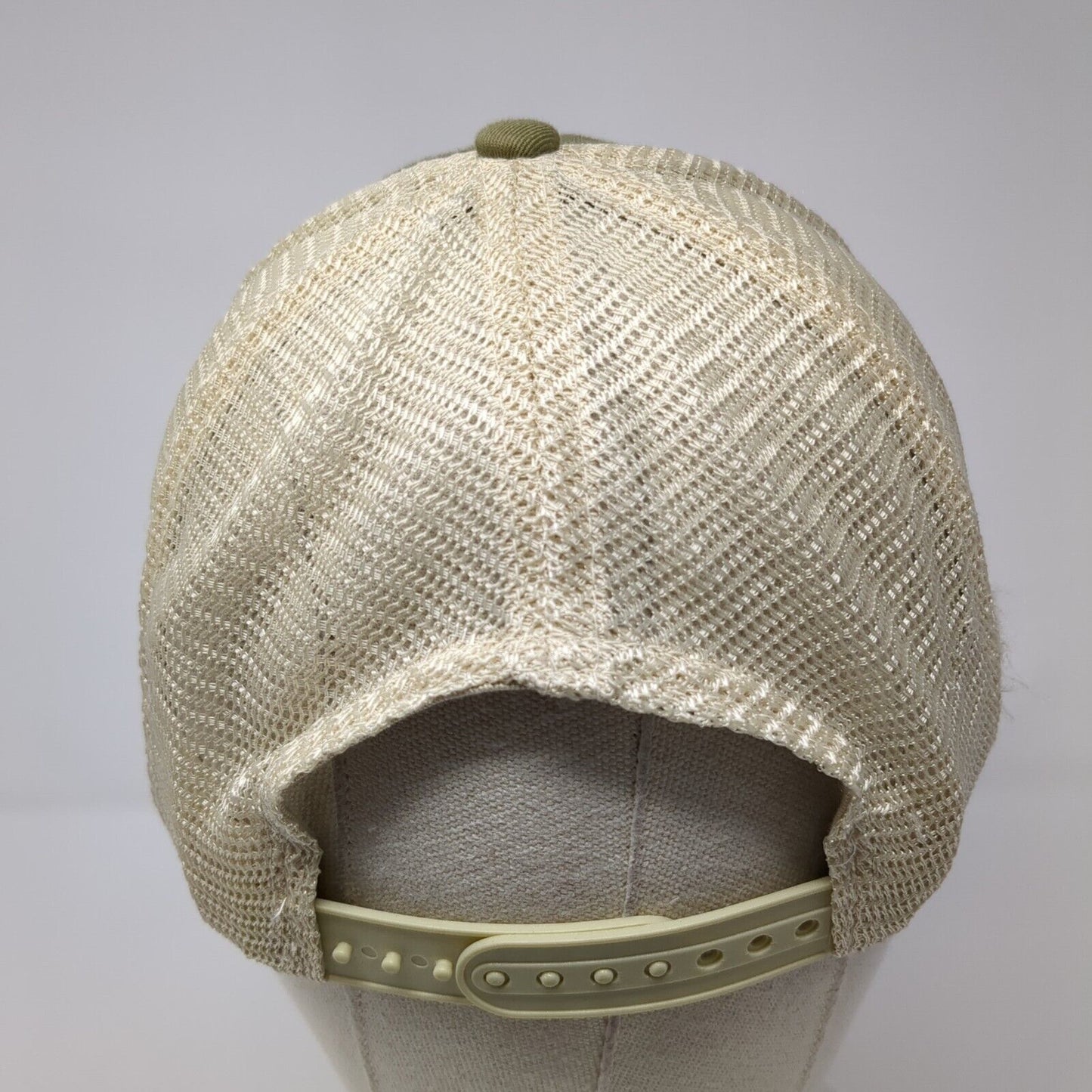 Westcott Bay Shellfish Co. Snapback Trucker Hat Green One Size Mesh Back