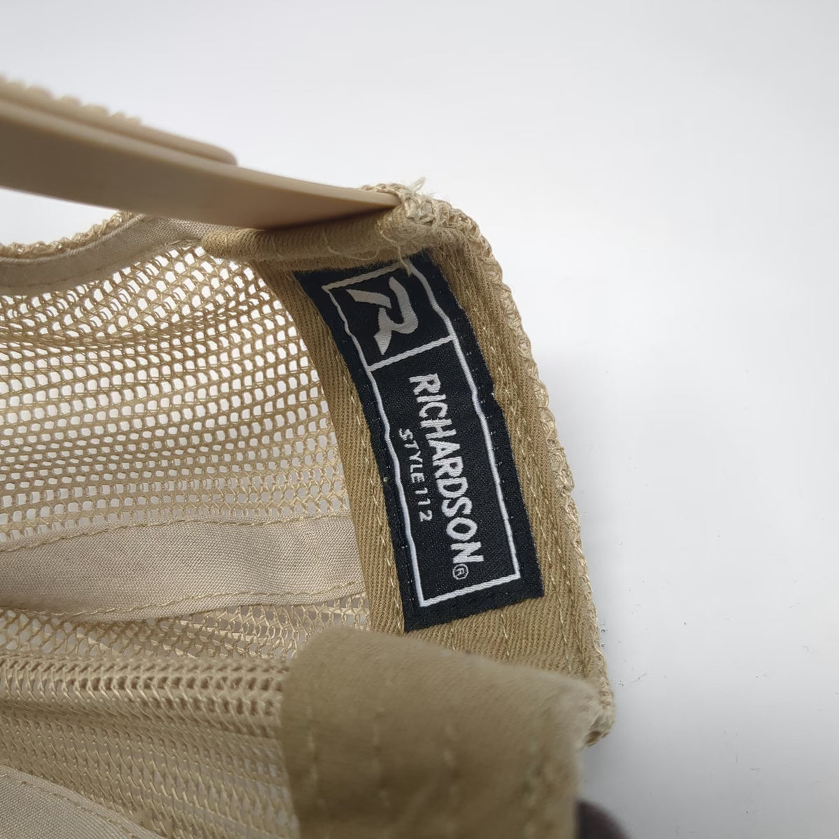 Richardson Trucker Hat Brown One Size Backfire Mountain Pistol Patch Snapback