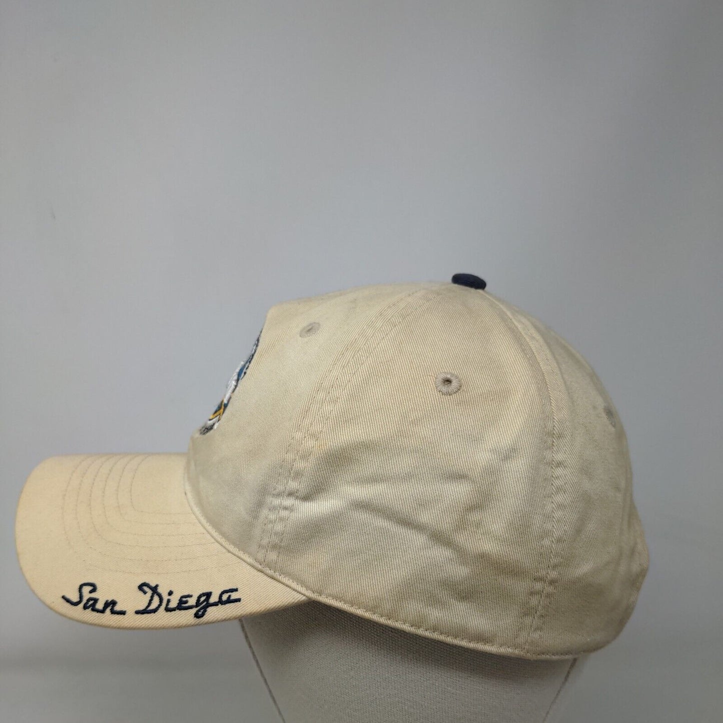 San Diego California Super Bowl XXXVII Slideback Hat Tan OSFA Reebok