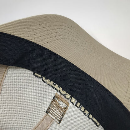 Gemini Sport Marketing Baseball Cap Beige Black One Size Bottom Line Fishing Hat
