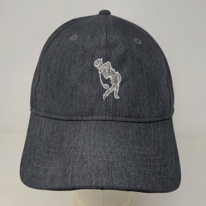 Taylormade Men's Strapback Hat Gray Adjustable Embroidered Golf Logo