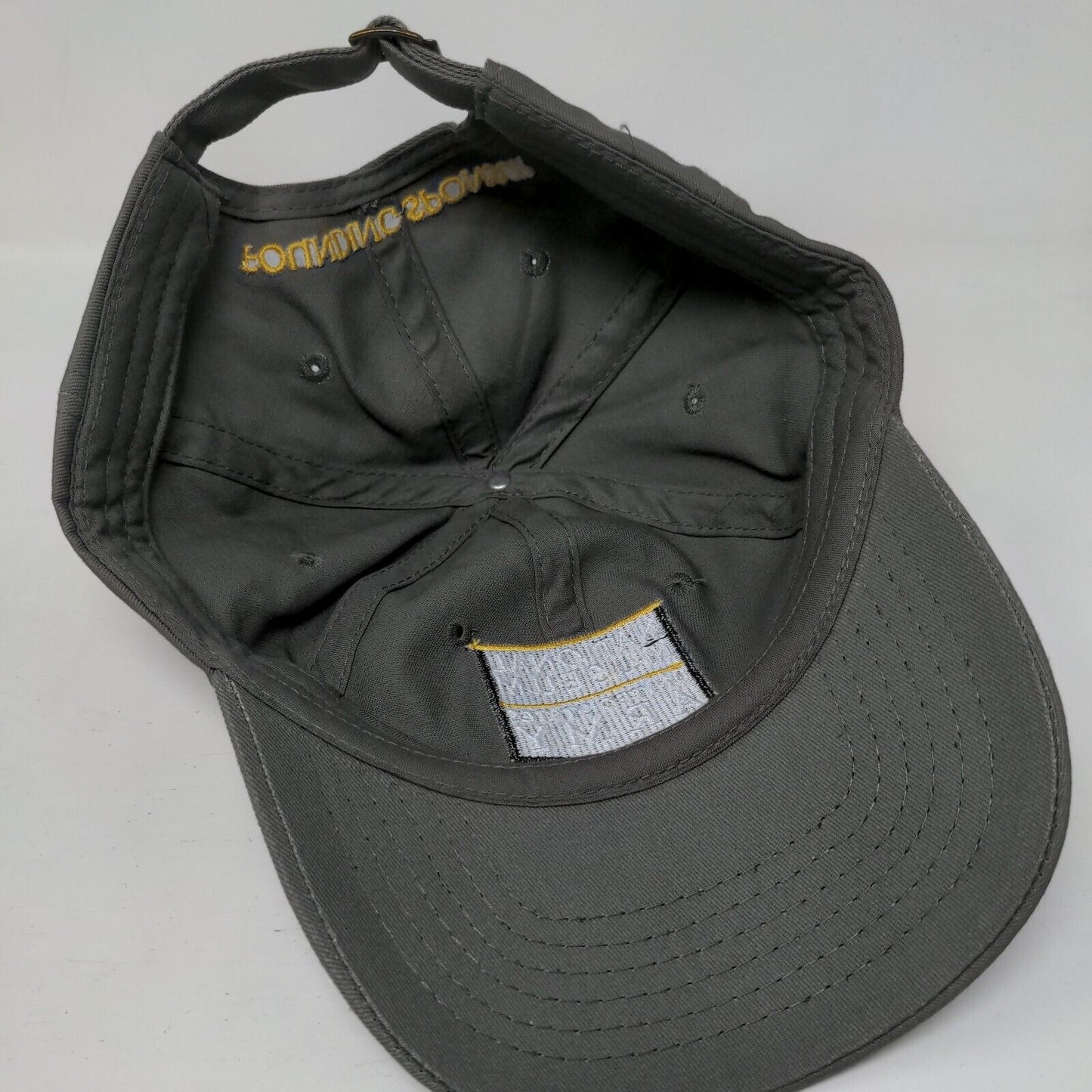 National Museum United States Army Slideback Hat Gray One Size Embroidered