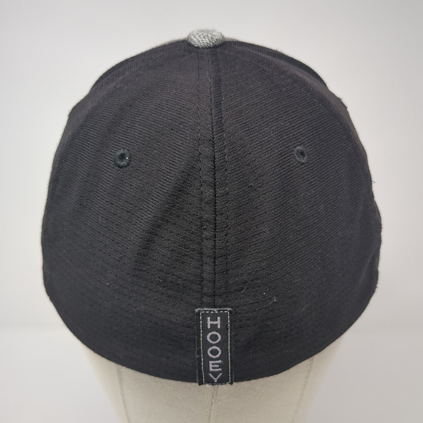 Get Your Hooey Fitted Hat Gray Medium Embroidered Logo Flexfit Colorblock