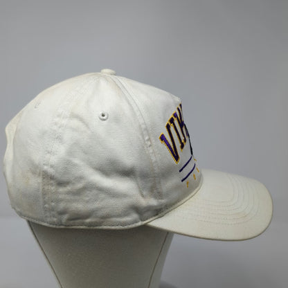 Minnesota Vikings NFL '47 5 Panel White Hat One Size Purple Yellow Snapback