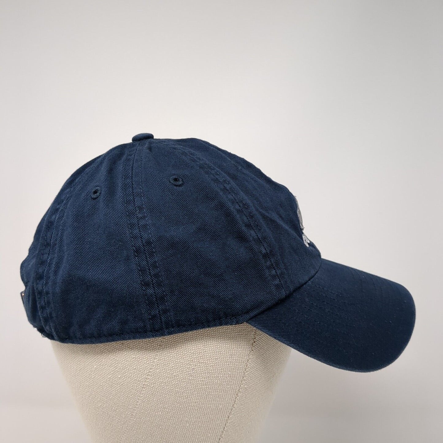 Adidas Slideback Hat Blue One Size Adjustable Embroidered Always Cool Cotton