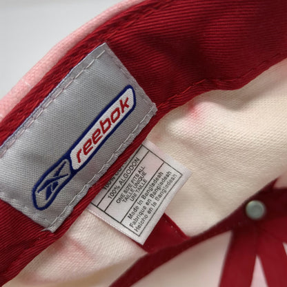 Reebok NFL Kansas City Chiefs White One Size Hat Cap Embroidered Strapback
