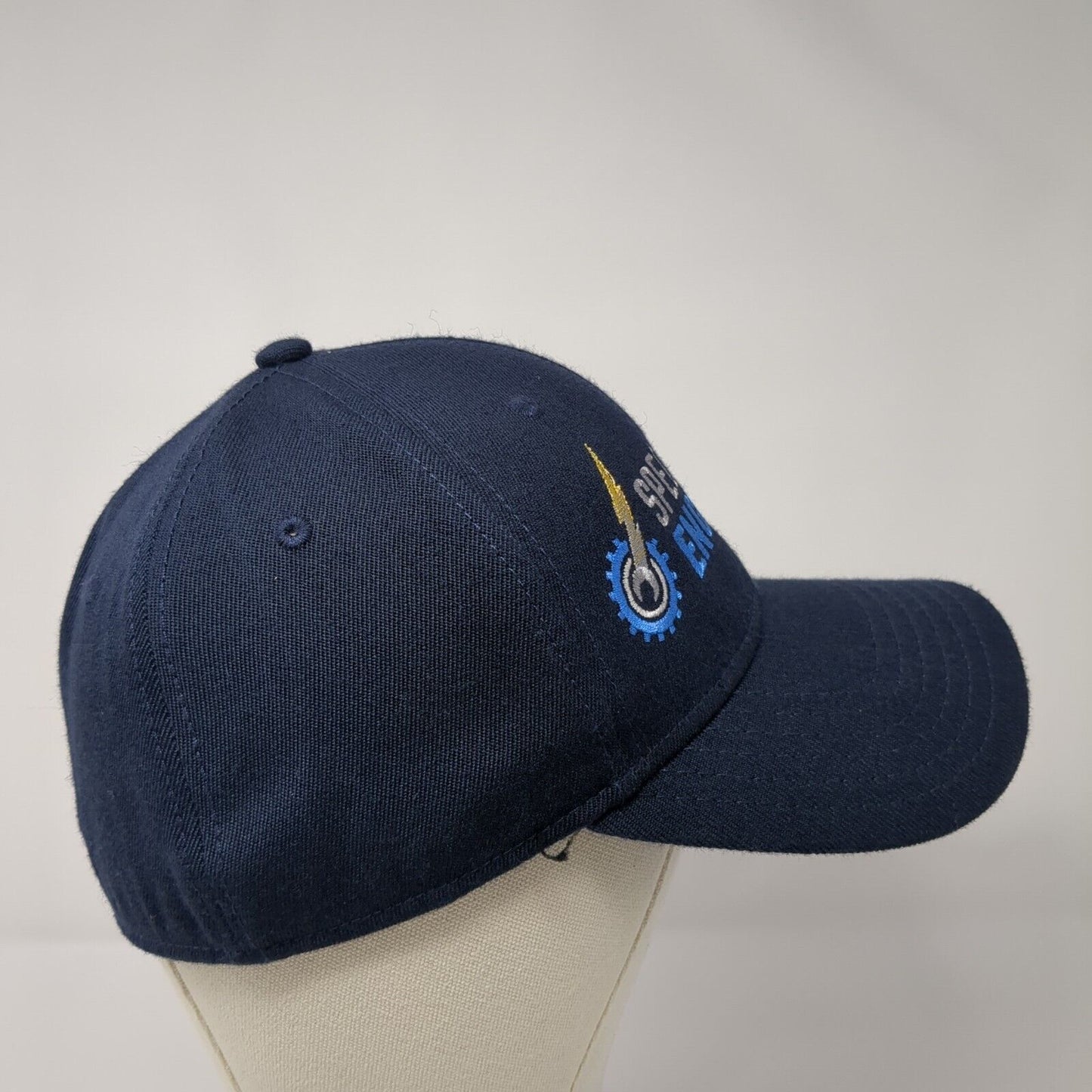 Specialty Engineering Fitted Hat Blue L/XL Embroidered Otto Flex 6 Panel