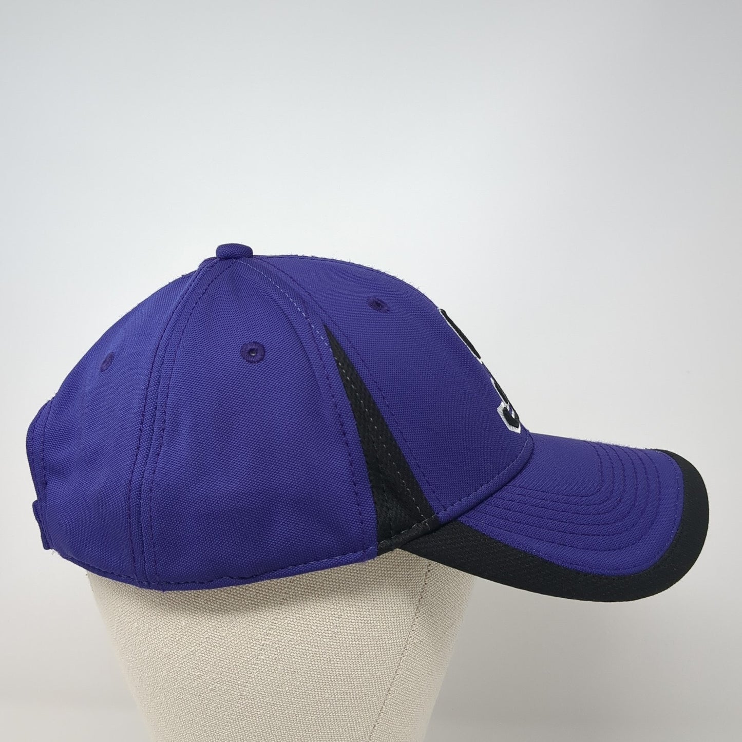 Softball Strapback Hat Purple XL Adjustable Embroidered The Game Pro