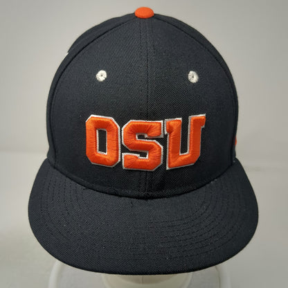 Oregon State Beavers NCAA Nike Cap Black 7 1/8 Dri-Fit Flat Brim Embroidered Hat