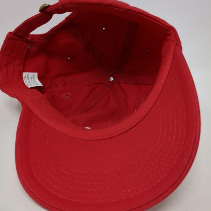 Leinenkugel's Baseball Cap Red One Size Cotton Slideback Script Logo Hat