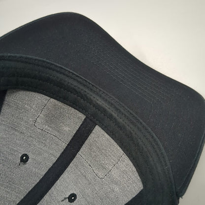 Richardson Trucker Hat Black L Big Sky Academy Mountain Patch Snapback Mesh
