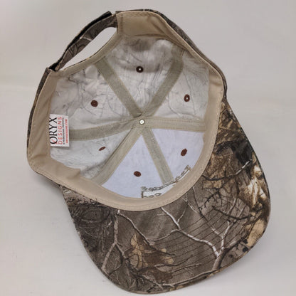 Federated Car Care Strapback Hat Camo One Size Adjustable Embroidered