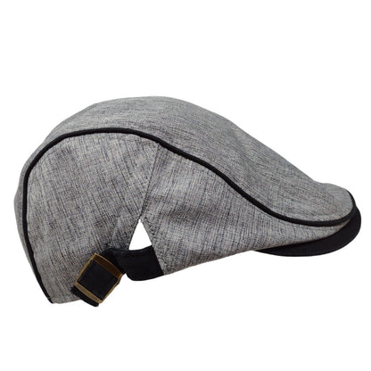 Salt Lake Express Flat Cap Gray OSFA Adjustable Embroidered Blank