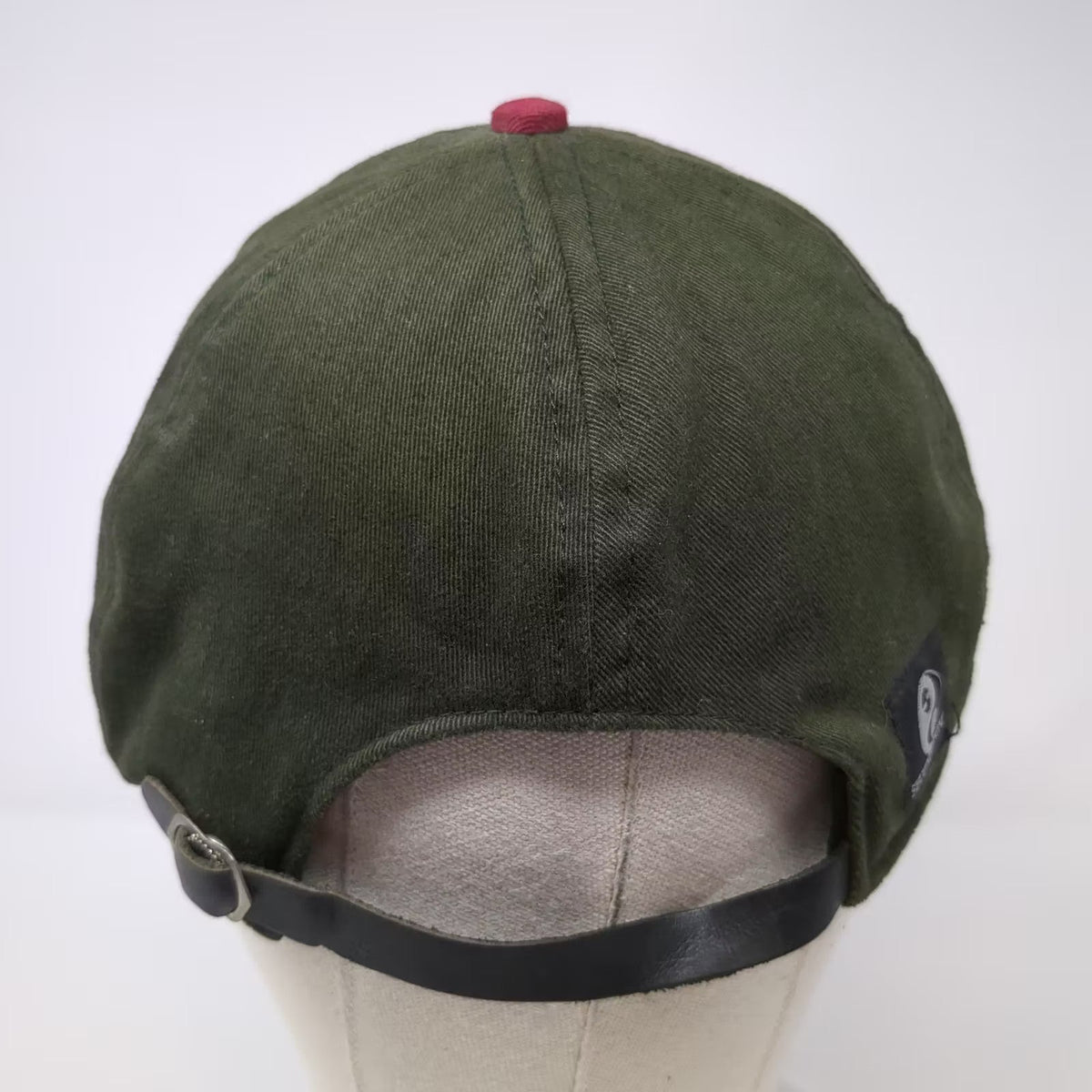 Second Skin Ellicottville Ski New York Cotton Cap Green Red OS Hat Union Made