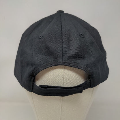 Indianapolis Indians Mens Strapback Hat Black Adjustable Embroidered Logo Cotton