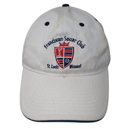 Franciscan Soccer Club St. Louis Missouri Baseball Cap White One Size Hit Wear