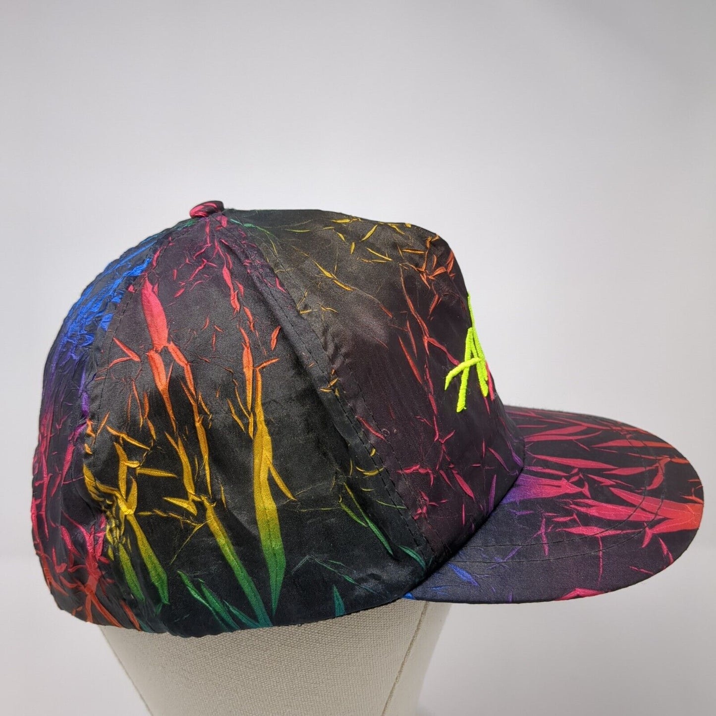 Alaska Snapback Hat Multi One Size Adjustable Embroidered Colorblock