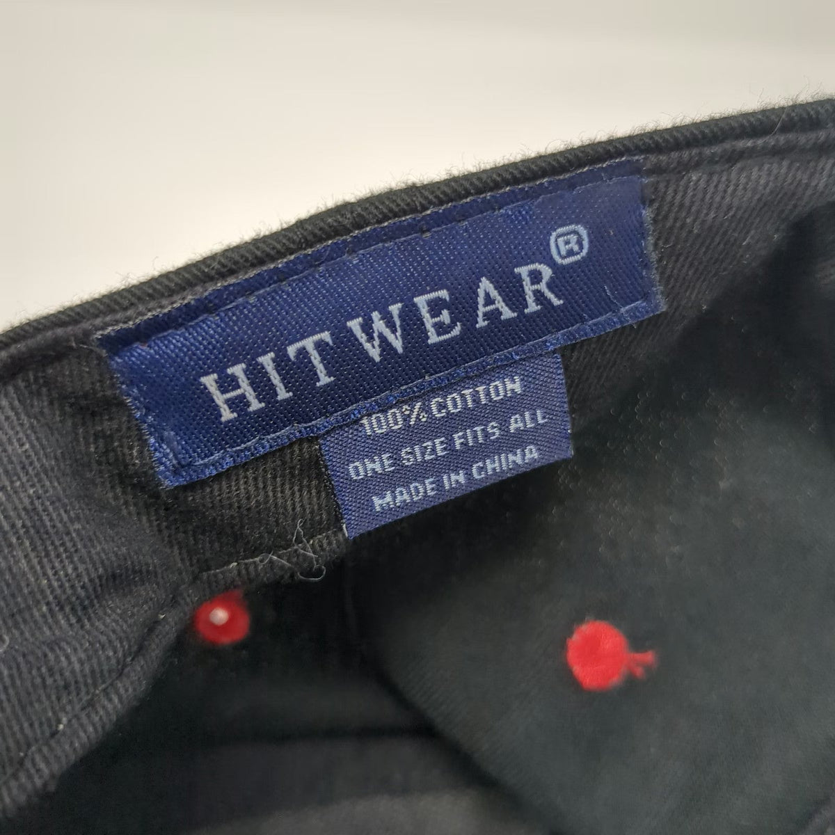 Hitwear Baseball Cap Black One Size Industrial Welding Supply Strapback 1947 Hat