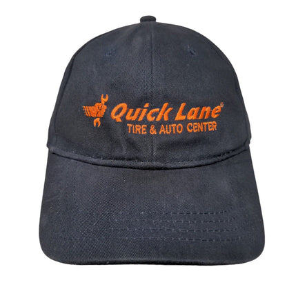 Quick Lane Tire & Auto Center Slideback Hat Blue OSFA Adjustable Paramount Caps