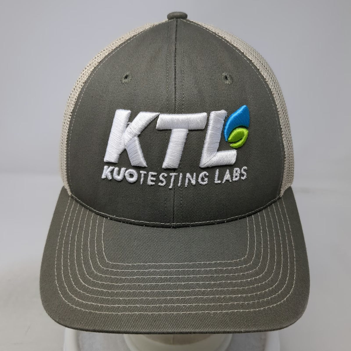 Outdoor Cap Trucker Hat Brown One Size KTL KuoTesting Labs Mesh Snapback