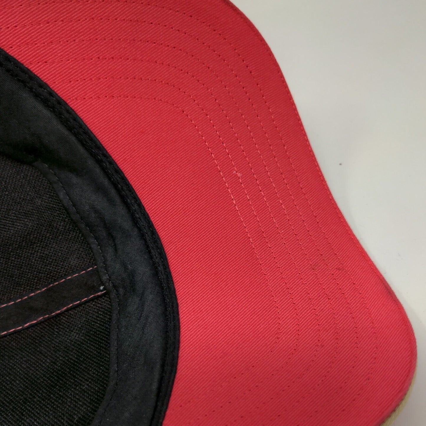 Reebok Slideback Hat Pink Large Adjustable Embroidered Vented Holes 6 Panel