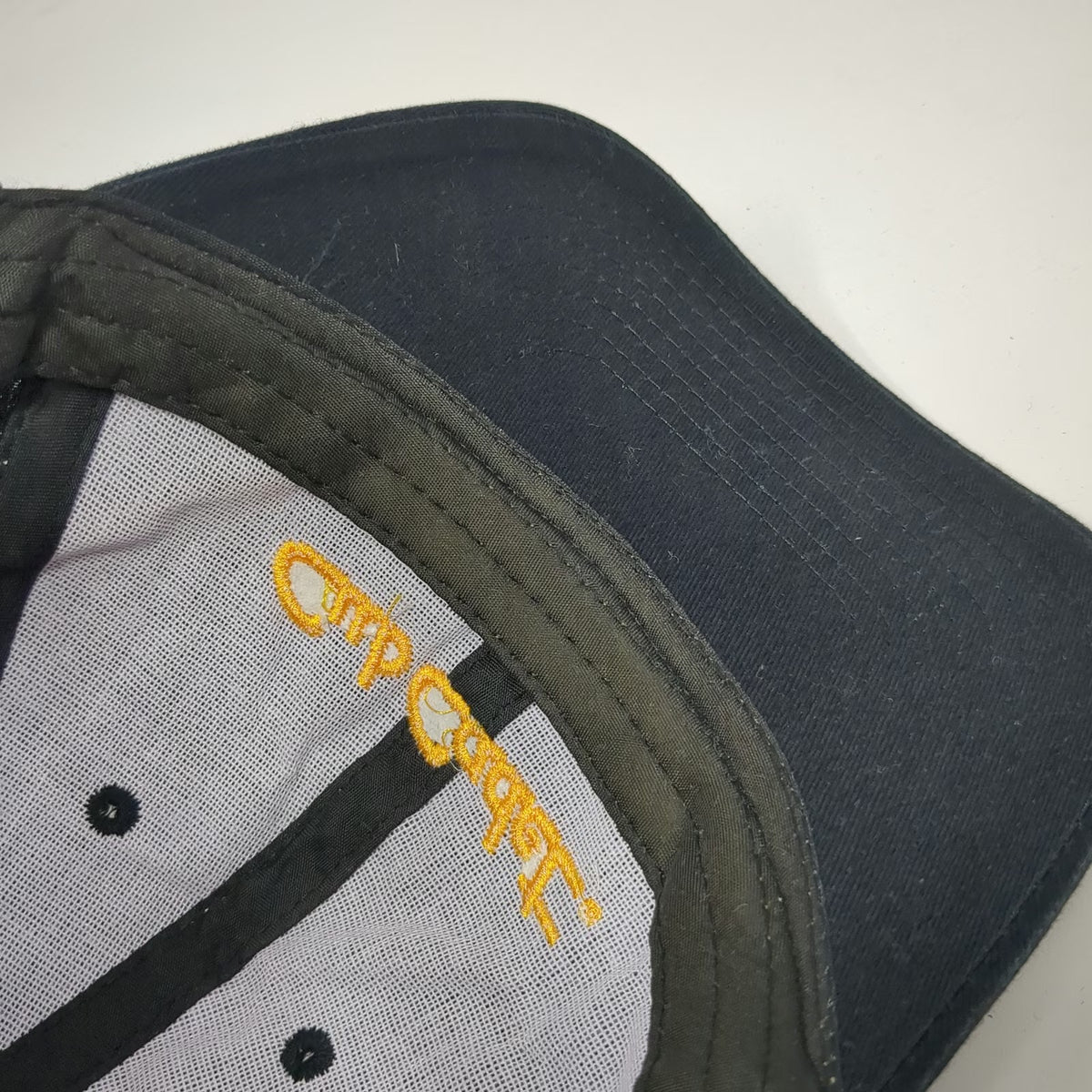Hit Wear Baseball Cap Black One Size Cub Cadet Embroidered Logo Strapback Hat