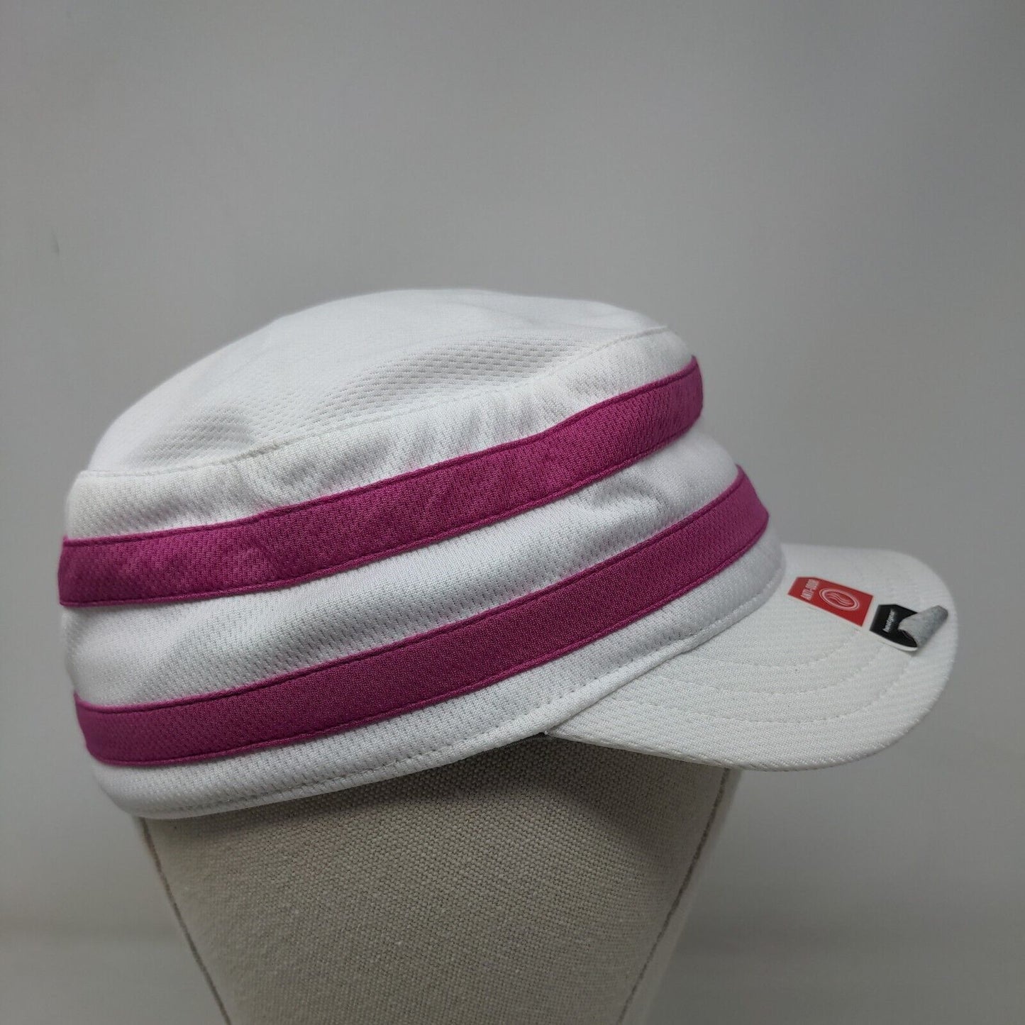 Under Armour Women's Fitted Cadet Army Cap Hat White 4-Way Stretch W/Tags