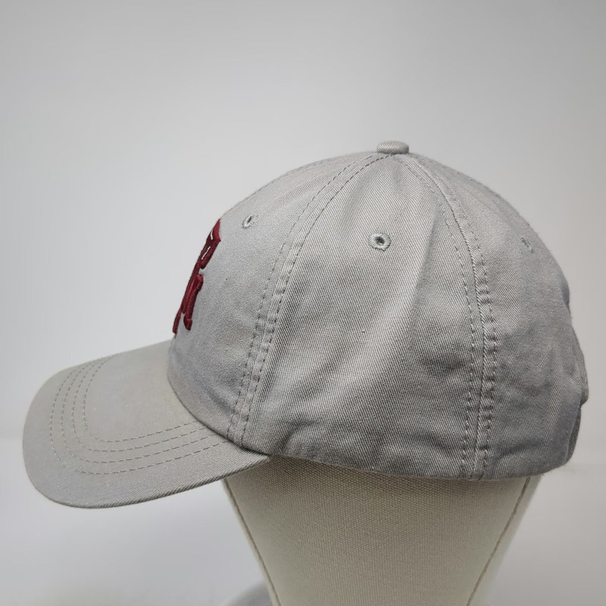 Texas A&M Aggies NCAA CC Creations Cap Hat Gray One Size Strapback ATM Red Logo