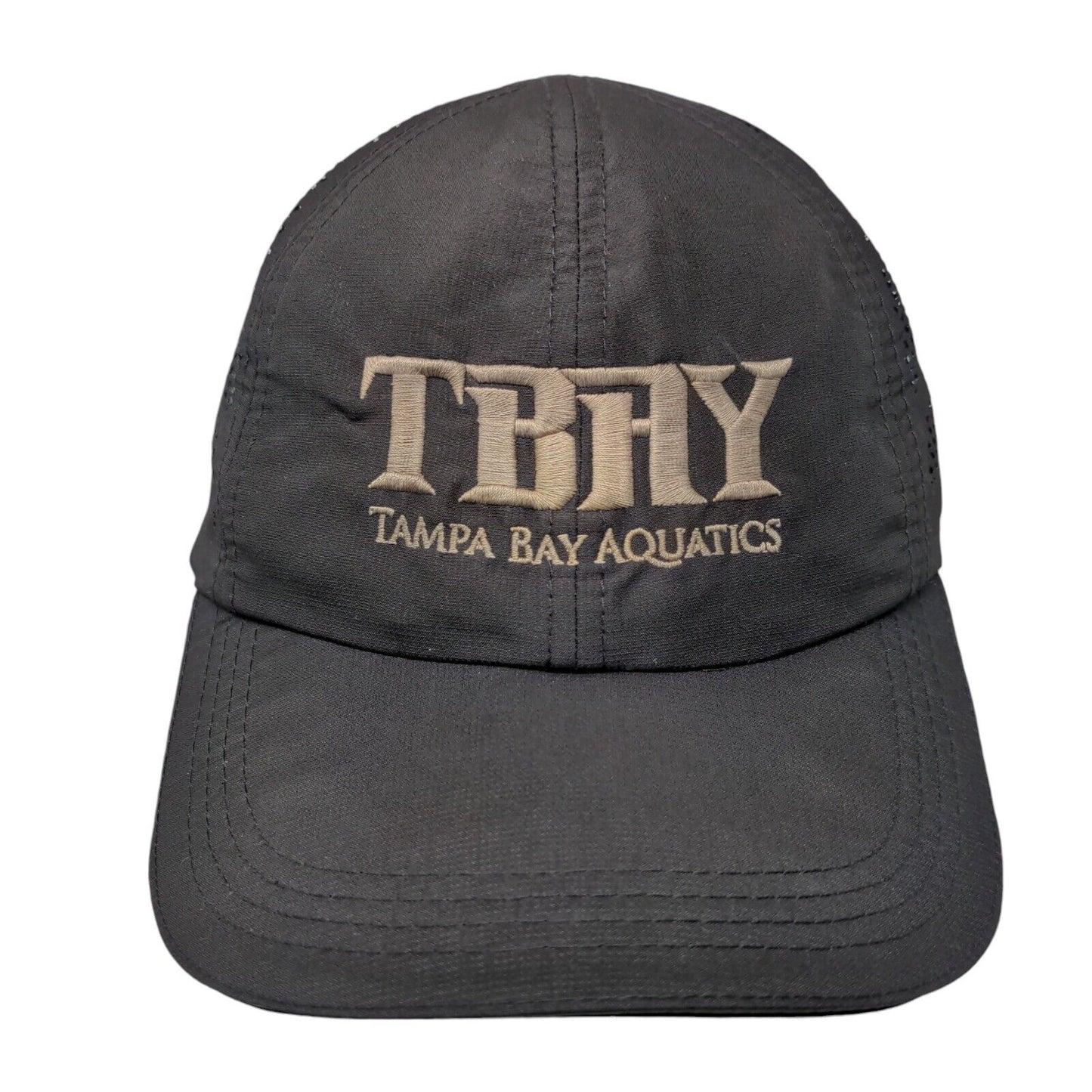 TBAY Tampa Bay Aquatics Strapback Hat Black OSFA Embroidered Hit Wear