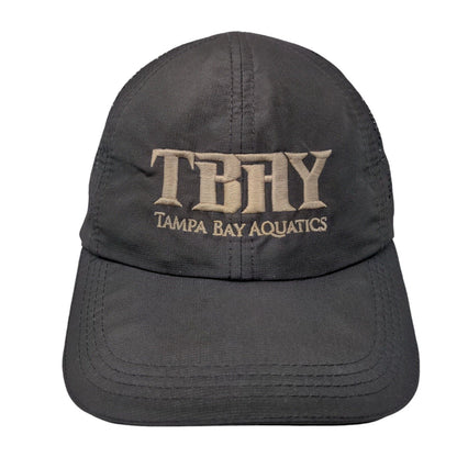 TBAY Tampa Bay Aquatics Strapback Hat Black OSFA Embroidered Hit Wear