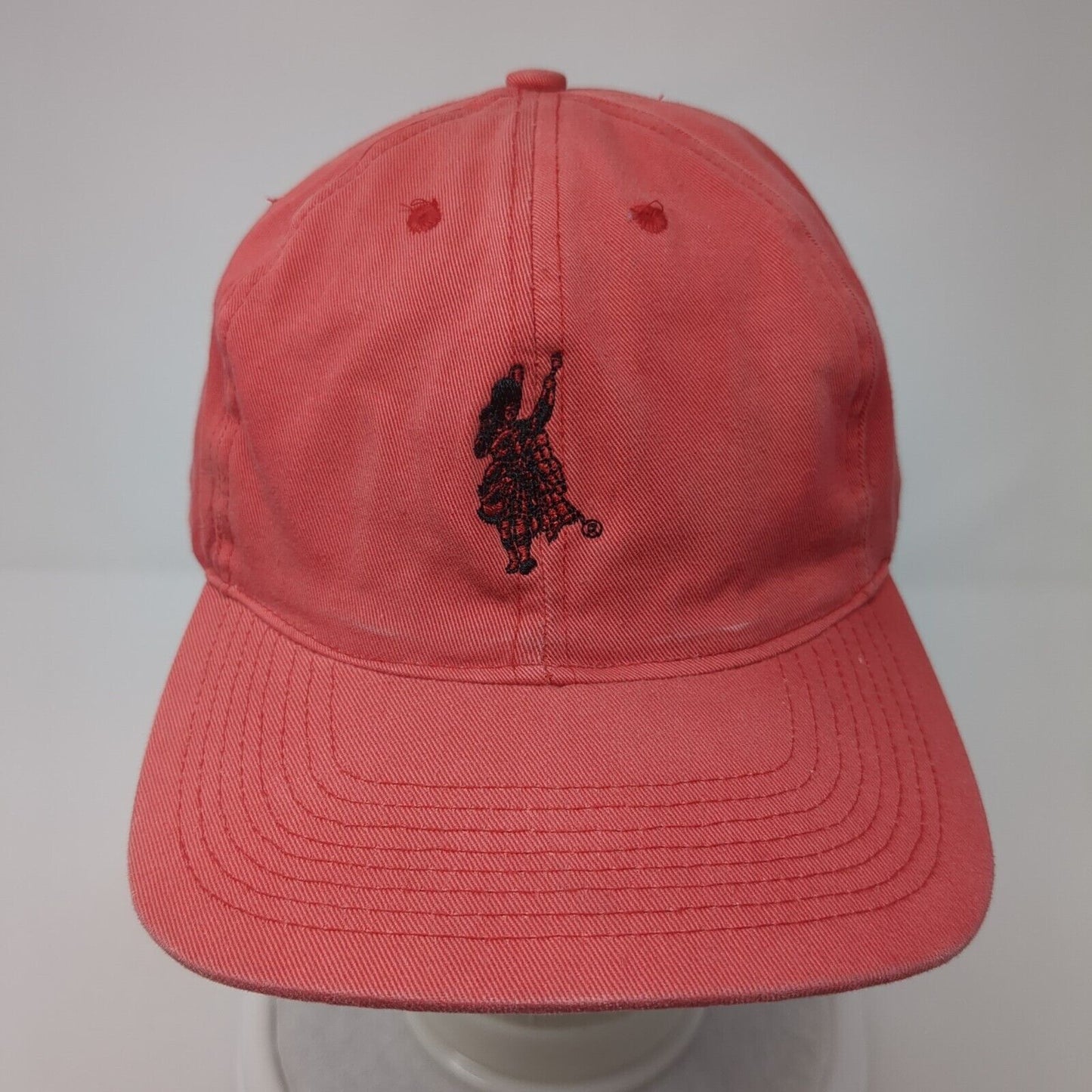 Dewar's Finest Scotch Whisky Fitted Hat Red One Size Embroidered 6 Panel