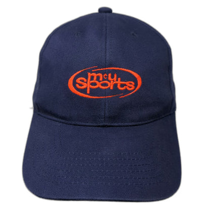 Ideas Plus MCU Sports Embroidered Logo Hat Blue One Size Baseball Cap Strapback