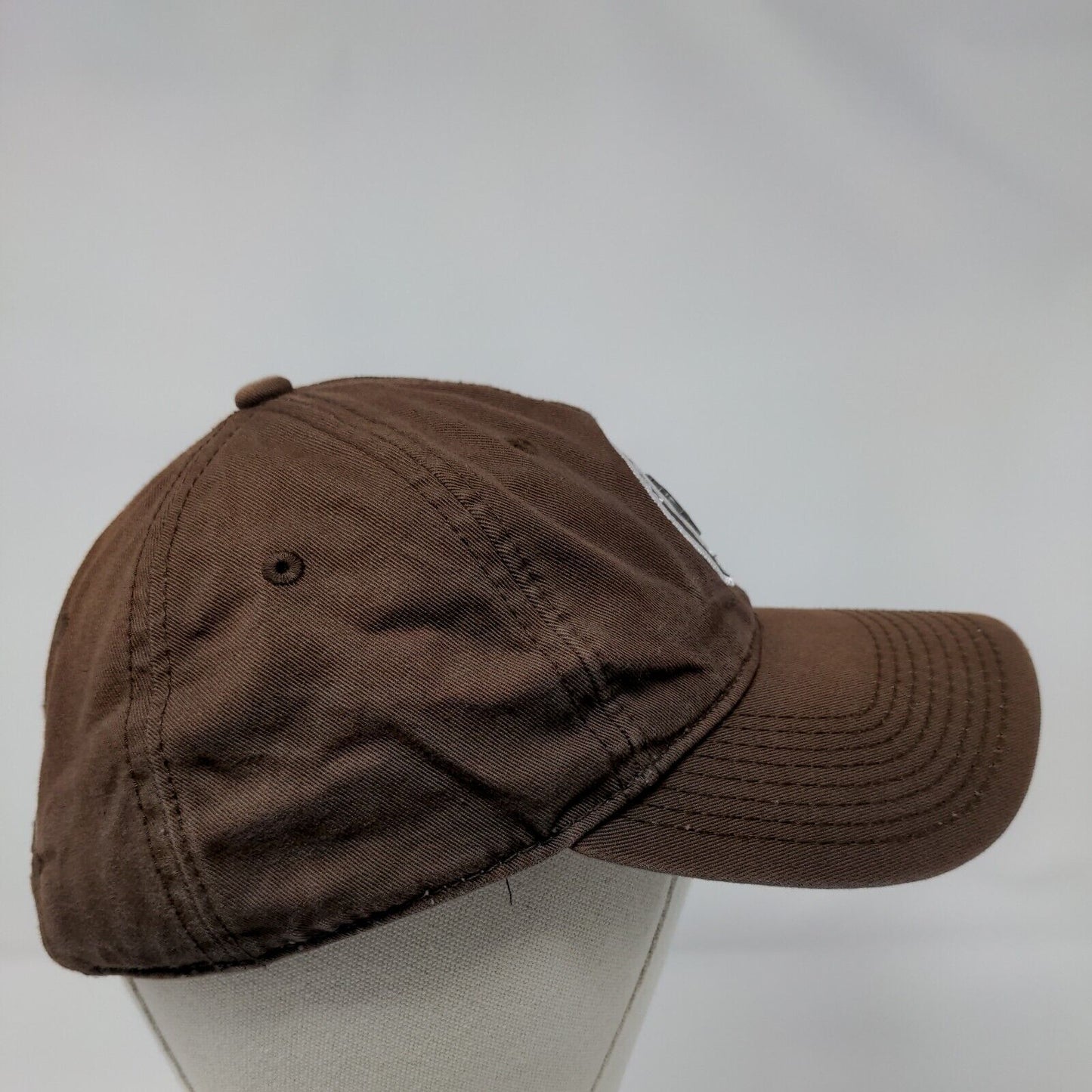 Port Aransas Texas Slideback Hat Brown OSFM Adjustable Triangle