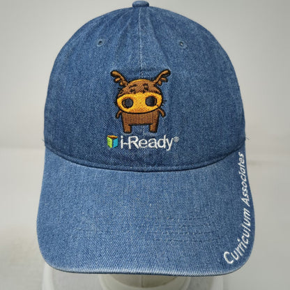 Baseball Cap Blue One Size i-Ready Curriculum Associates Denim Strapback Hat