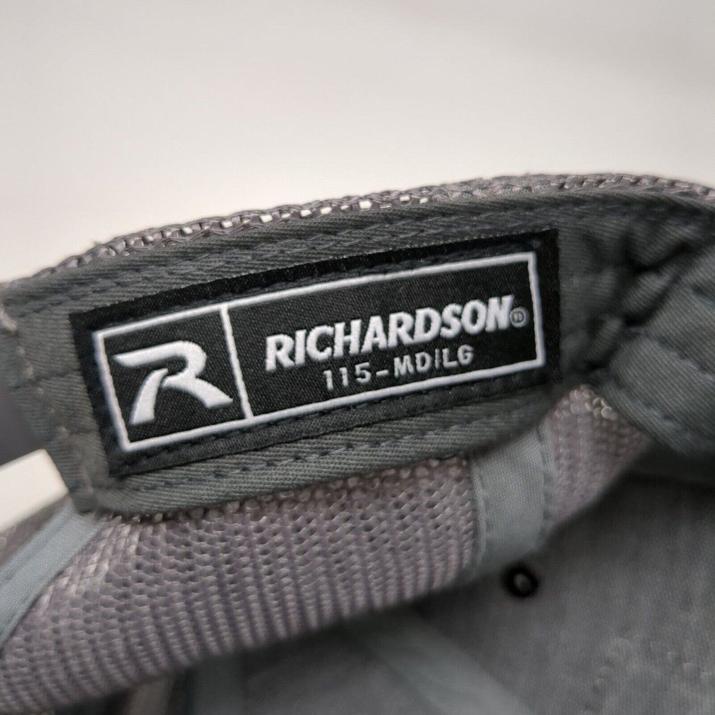 NFD Training Snapback Trucker Hat Black M/L Mesh Back Richardson