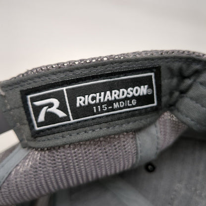 NFD Training Snapback Trucker Hat Black M/L Mesh Back Richardson