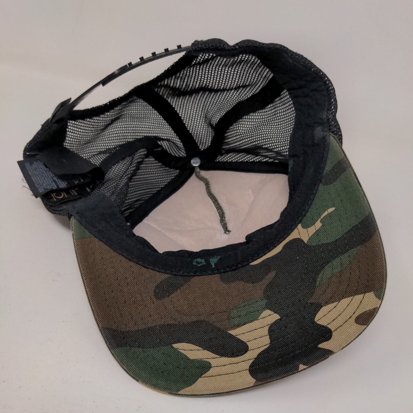 Hurley Snapback Mesh Back Trucker Hat Camouflage One Size Adjustable