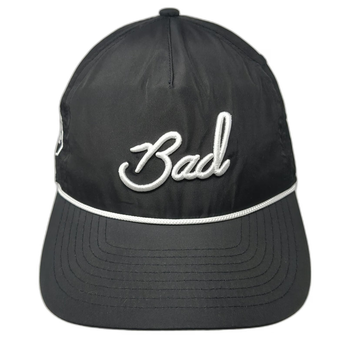 Bad Birdie 5 Panel Black One Size Hat Rope Snapback Bellair Golf Park Polyester