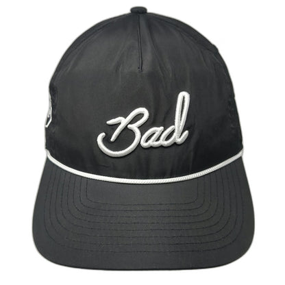 Bad Birdie 5 Panel Black One Size Hat Rope Snapback Bellair Golf Park Polyester