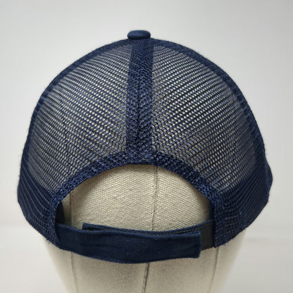 Port Authority Baseball Cap Blue One Size Jtech Institute Mesh Strapback Hat