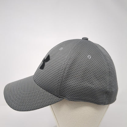 Under Armour Fitted Hat Gray Large/XL Embroidered Logo Stretch 6 Panel