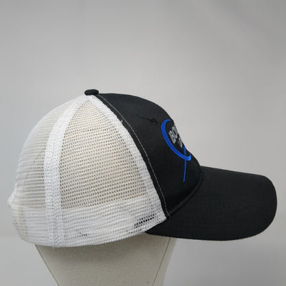 Bourque Logistics Snapback Trucker Hat Black One Size Adjustable Mesh Back