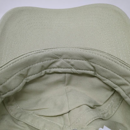 H&M Baseball Cap Green One Size Fleurs & Hope Embroidered Slideback Cotton Hat