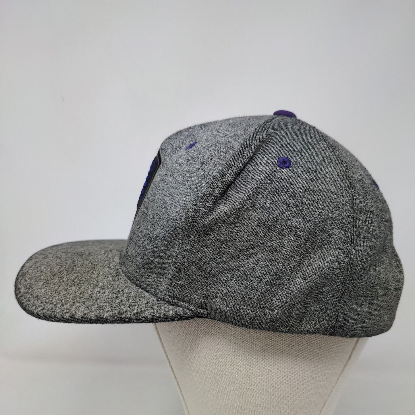 Mitchell & Ness Men's Snapback Hat Gray Embroidered Logo Orlando City Soccer