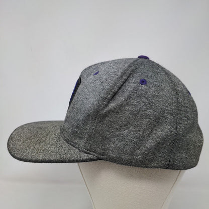 Mitchell & Ness Men's Snapback Hat Gray Embroidered Logo Orlando City Soccer