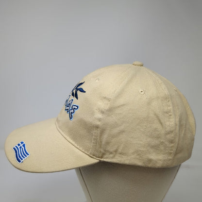 Greece Hellas Greek Flag Beige Baseball Cap Hat OSFM Olive Branch Embroidered