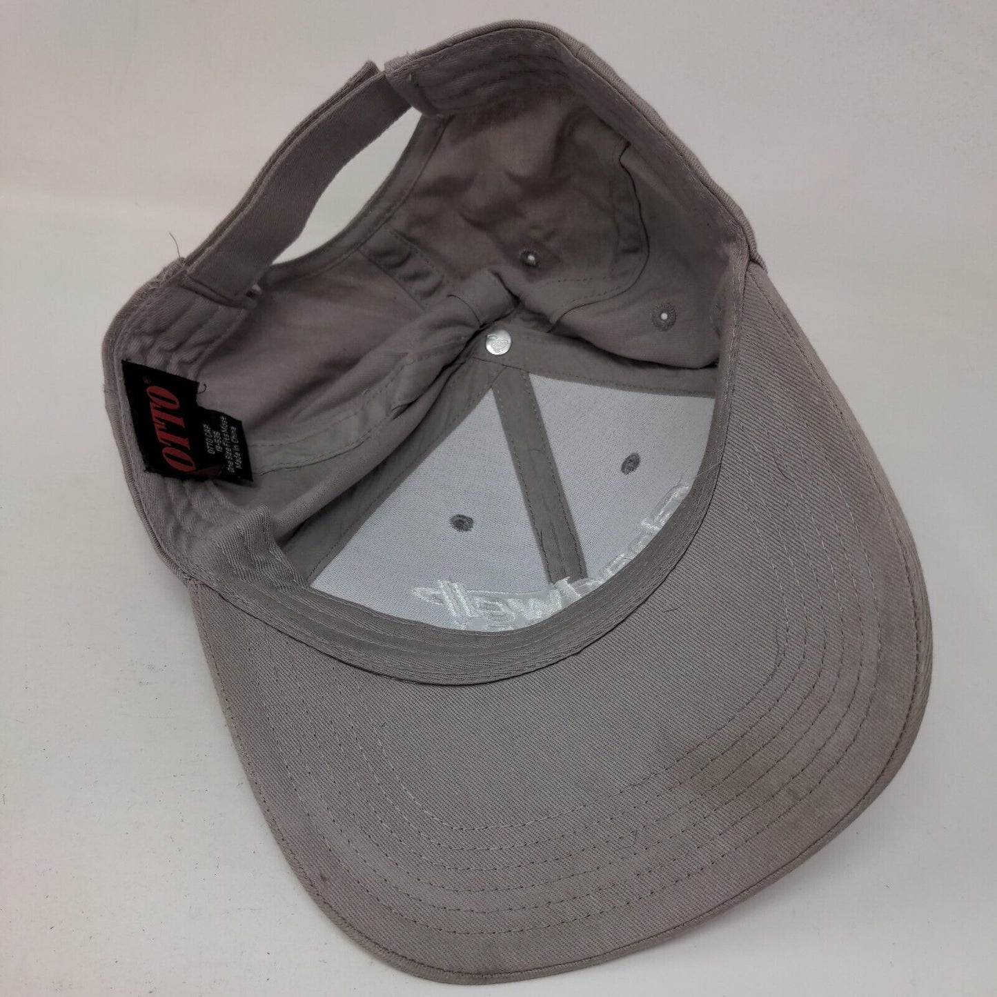 Chadwell Supply Strapback Hat Gray OSFM Embroidered Westinghouse Otto