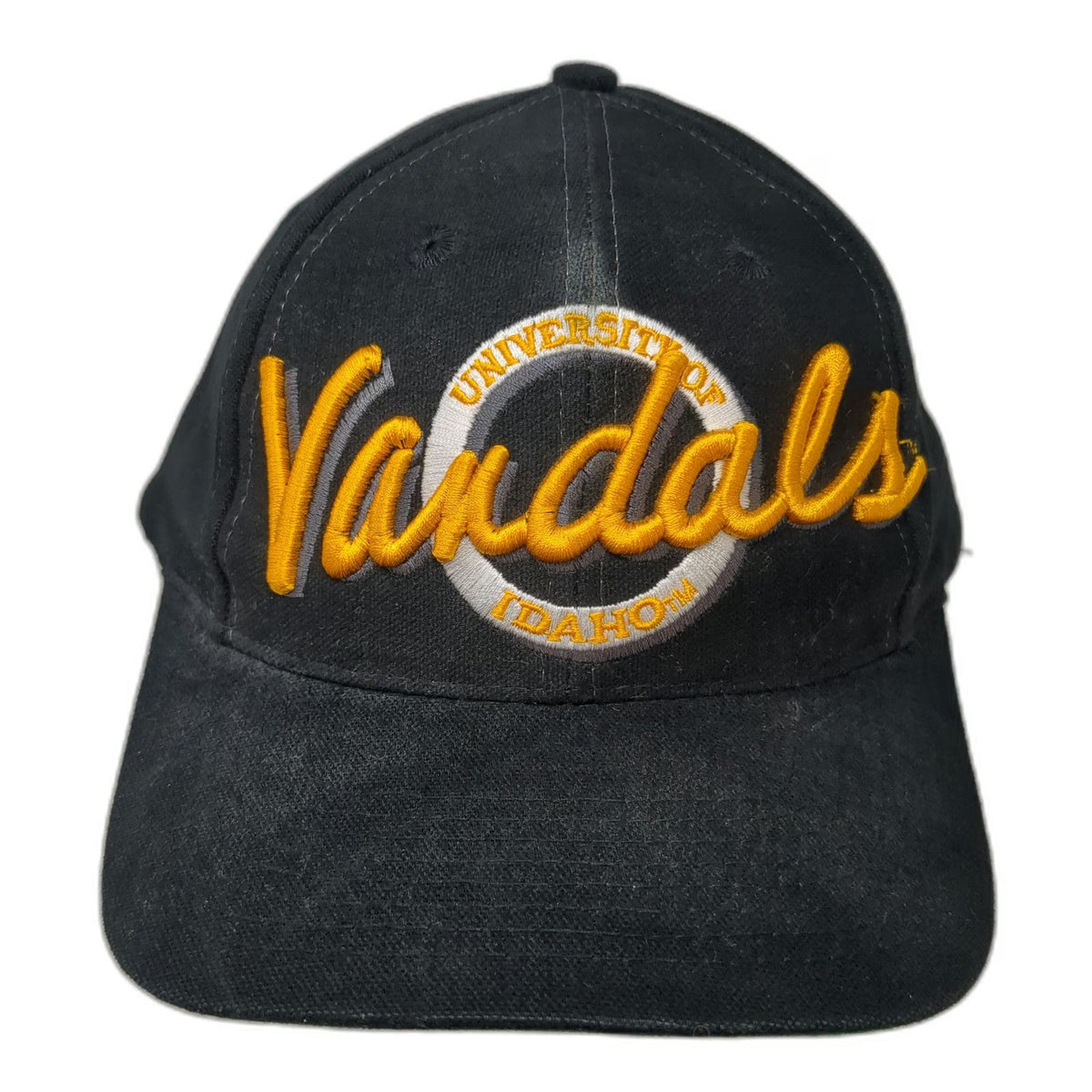 Idaho Vandals NCAA The Game Snapback Hat Black One Size Green Underbrim Script